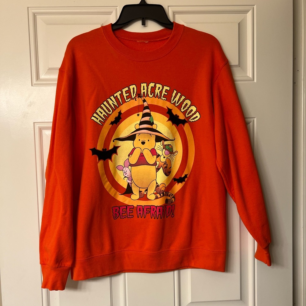 Winnie the Pooh Halloween Haunted Acre Woods Sweatshirt